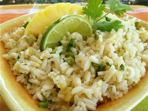 Pineapple-Lime Rice