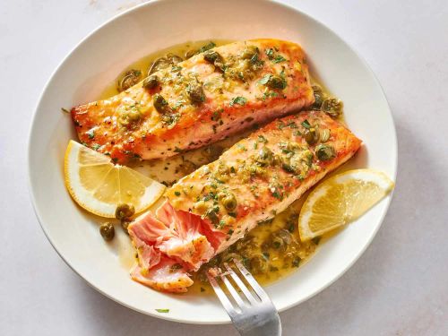 7-Minute Salmon Piccata