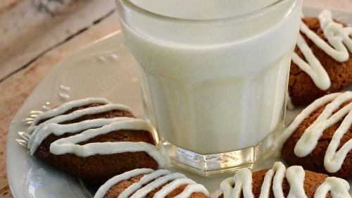 Ginger Cookies with Orange Glaze