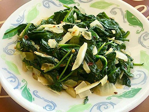 Easy Fried Spinach