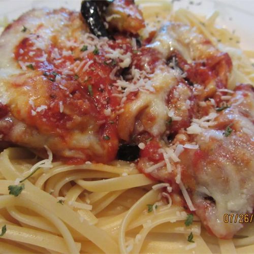 Eggplant Parmesan With Easy Homemade Sauce