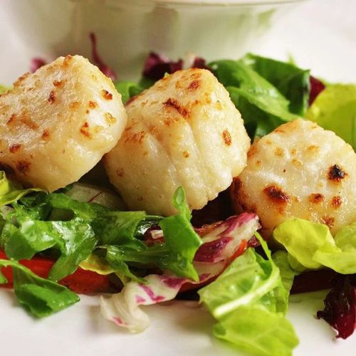 Broiled Scallops