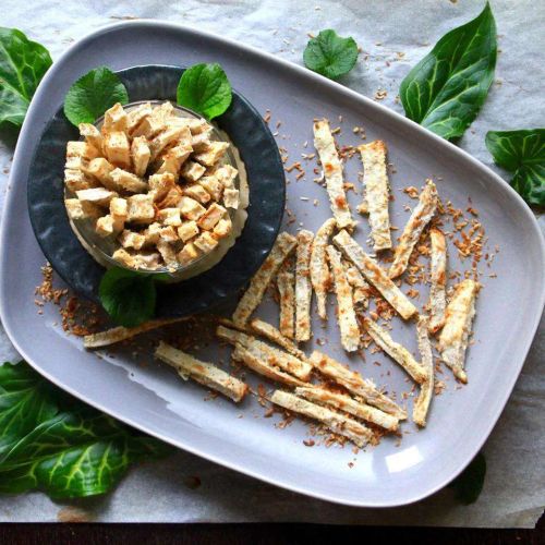 Coconut-Crusted Taro Fries