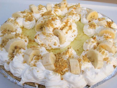 Banana Cream Pie with Pudding