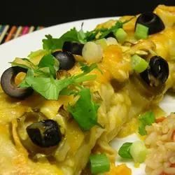 Green Chicken Enchilada