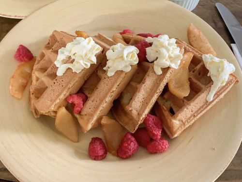 Sour Cream Waffles