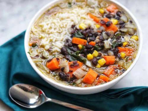 Quick Spicy Black Bean Soup