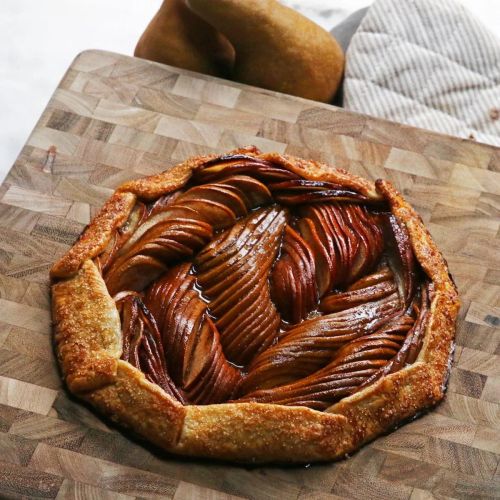 Sugar Spice Pear Galette