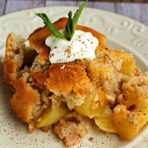 Gluten-Free Fresh Peach Cobbler