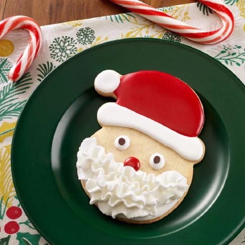 Santa Sugar Cookies