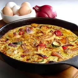 Potato and Zucchini Frittata