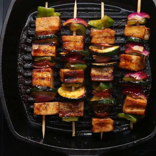 Tofu & Vegetable Skewers