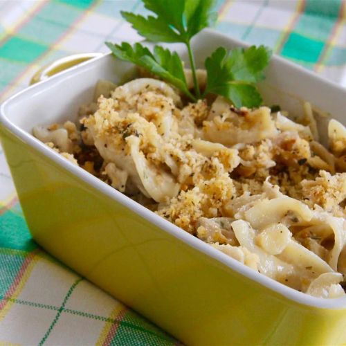 Tuna Stroganoff Casserole