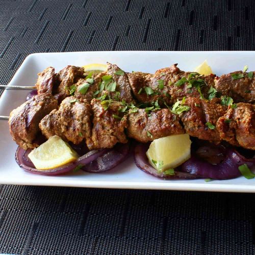 Grilled "Tandoori" Lamb