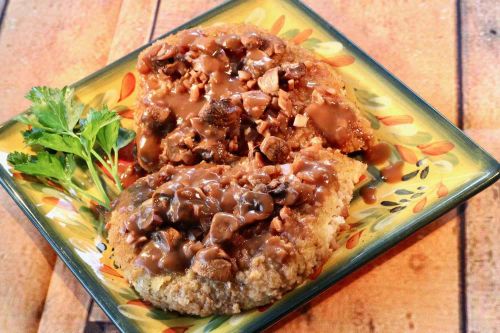 Pork Chops with Fresh Mushrooms