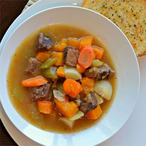 Healthier Slow Cooker Beef Stew I