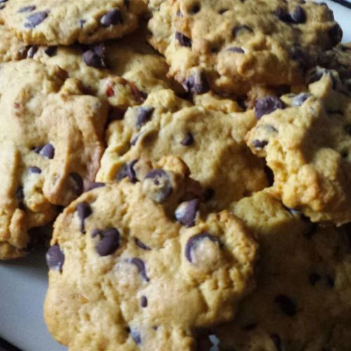 Persimmon Chocolate Chip Cookies