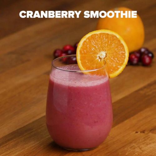 Cranberry Sauce Smoothie