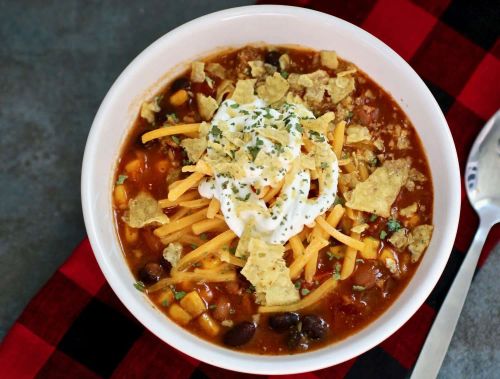 Taco Soup with Black Beans