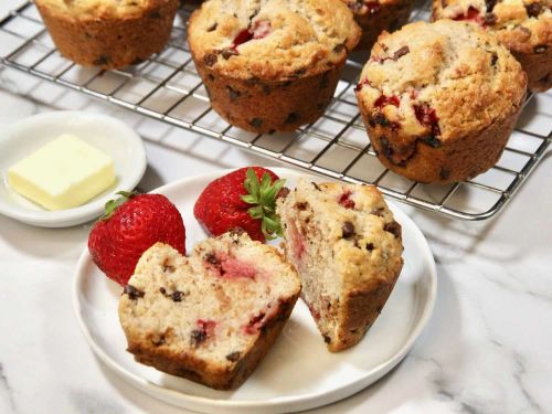 Strawberry Chocolate Chip Muffins