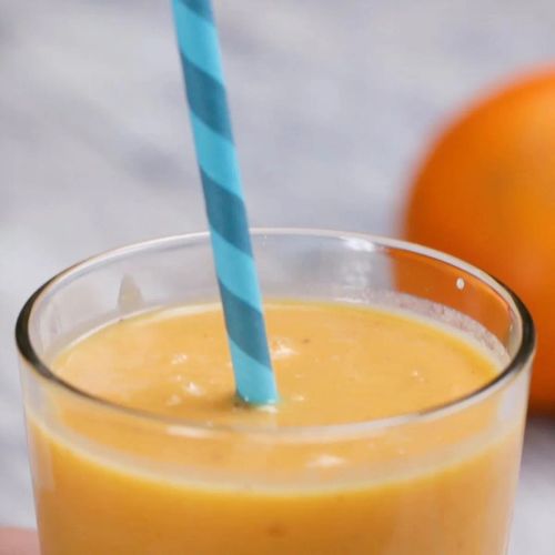 Orange Peach Mango Smoothie