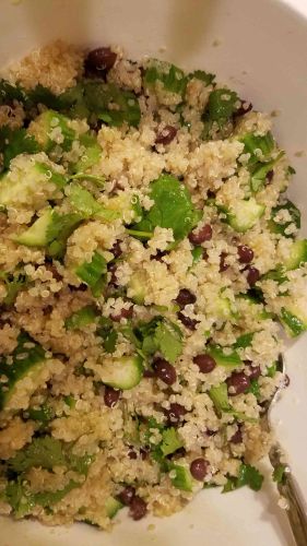 Black Bean Quinoa Salad