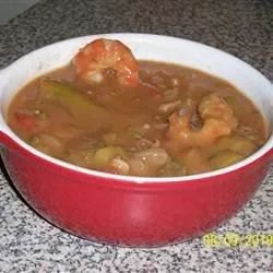 Shrimp Gumbo with Okra