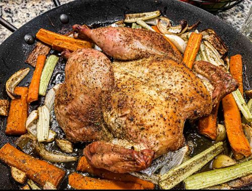 Roast Chicken and Vegetables