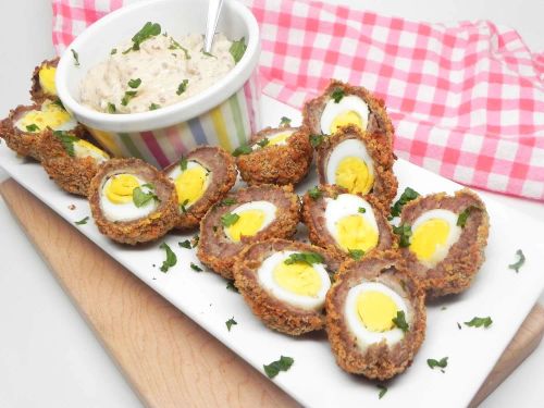 Mini Scotch Eggs in the Air Fryer