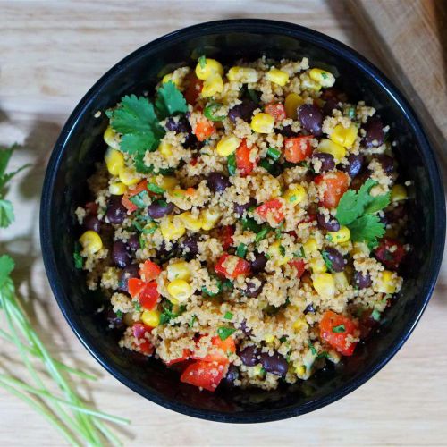 Black Bean and Couscous Salad