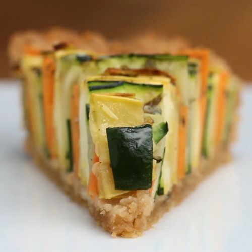 Veggie Ribbon Pie