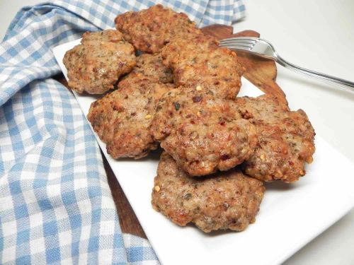 Spicy Homemade Breakfast Sausage in the Air Fryer