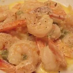 Spicy Shrimp in Cream Sauce