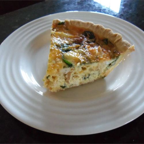 Spinach Quiche with Chicken