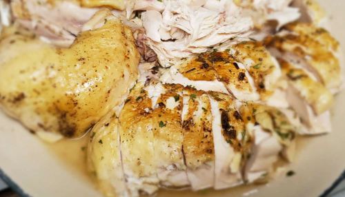 Instant Pot Roasted Whole Chicken