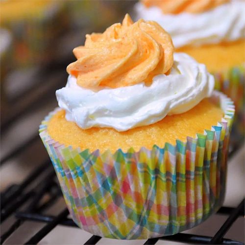 Dreamy Orange Cupcakes