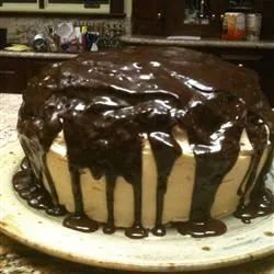 Chocolate-Peanut Butter Layer Cake