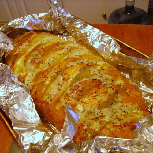 Cheesy BBQ Bread