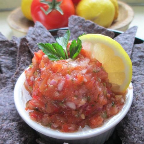 Spicy Fresh Tomato Salsa