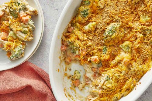 Cheesy Chicken Broccoli Bake