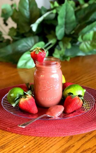 Strawberry-Lime Curd