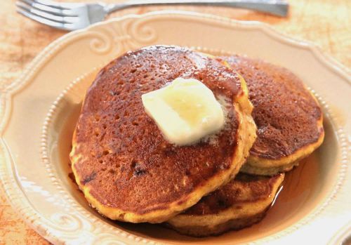 Pumpkin Banana Pancakes