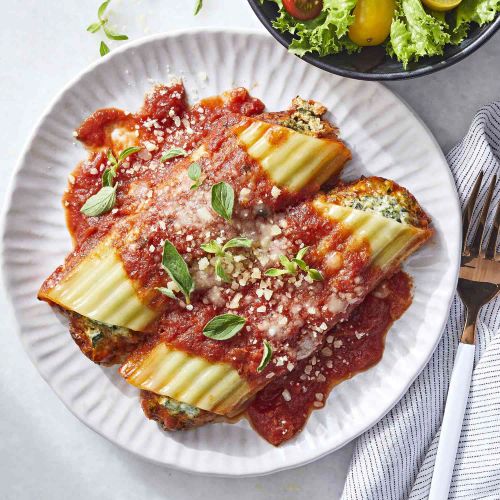 Make-Ahead Manicotti