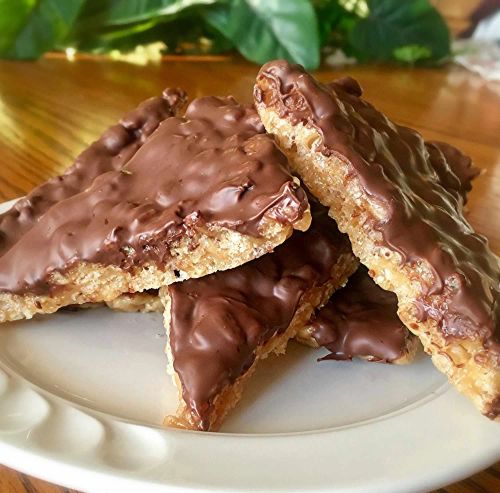 Chocolate Nutty Crispy Treats