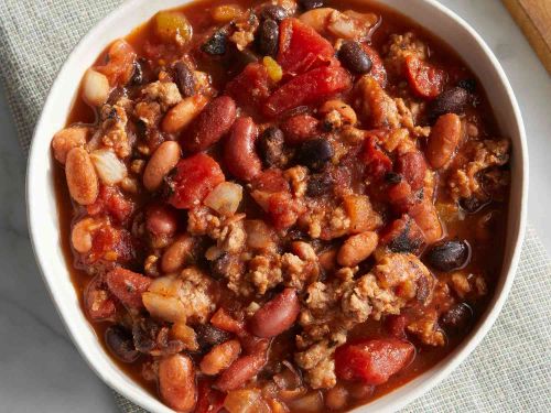 Slow Cooker 3-Bean Chili