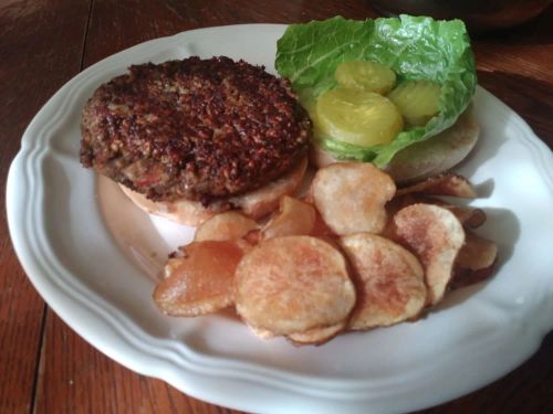 Vegan Black Bean Burgers with Oats