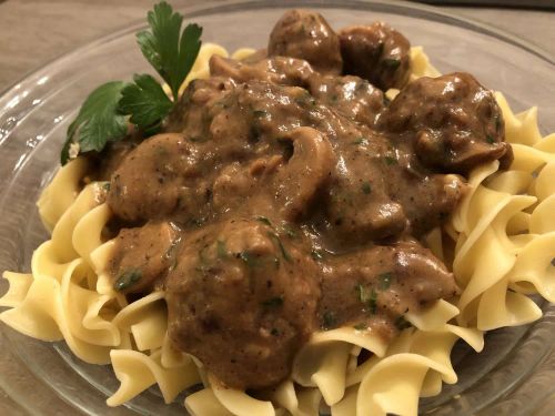 Healthier Swedish Meatballs