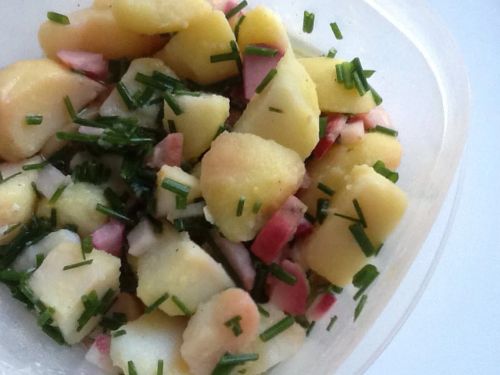 Potato Salad with Radishes