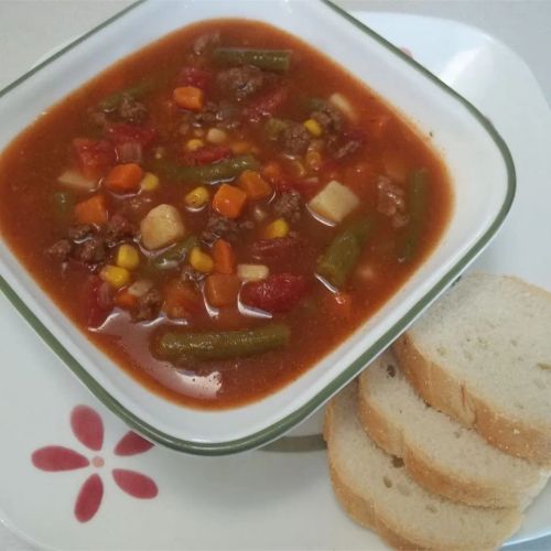 Awesome Beef Vegetable Soup