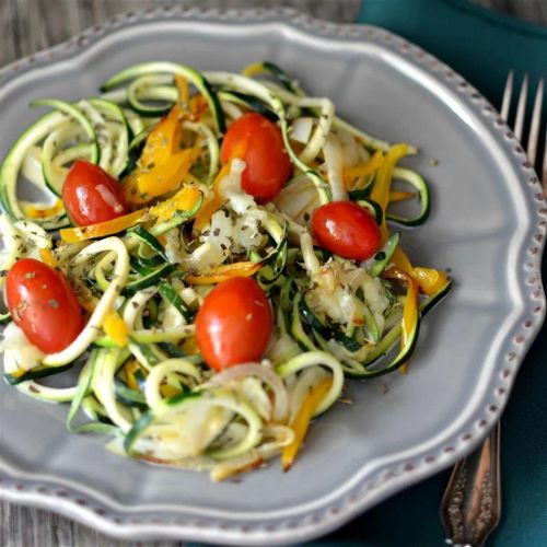 Zucchini Noodle Primavera